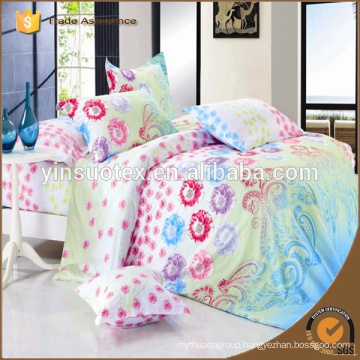 reactive printing bed in bag 4 pieces bed set